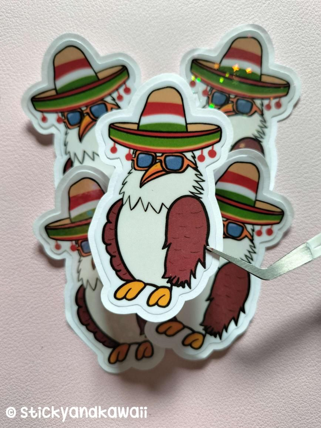 Pablo l'aigle au sombrero