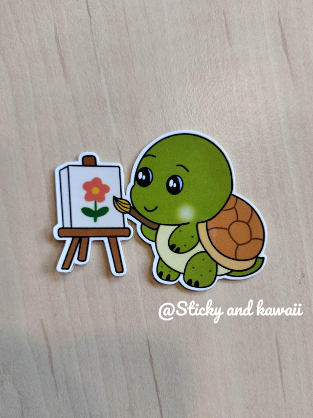 Kit la tortue peintre