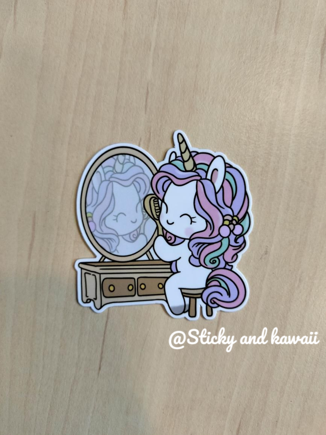 La licorne et son miroir