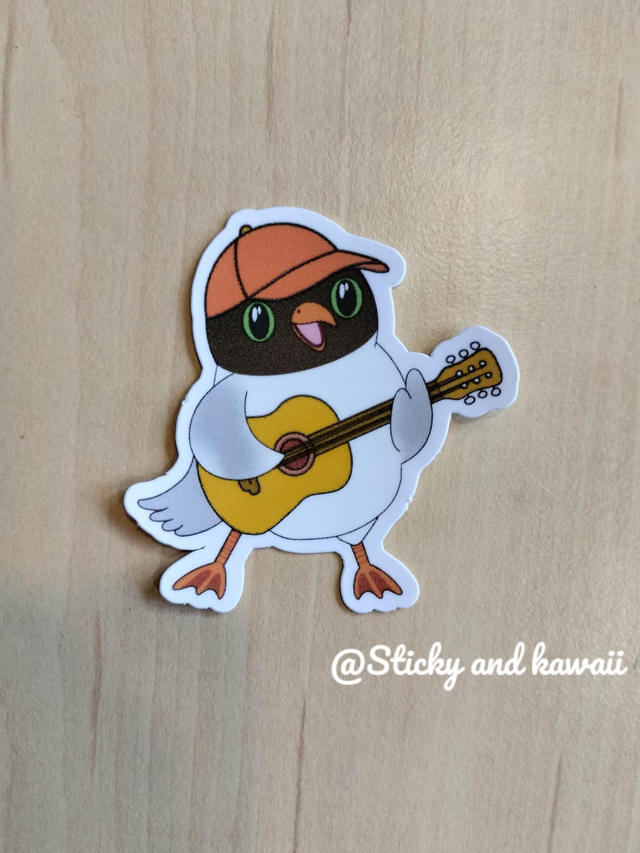 Mouette guitariste
