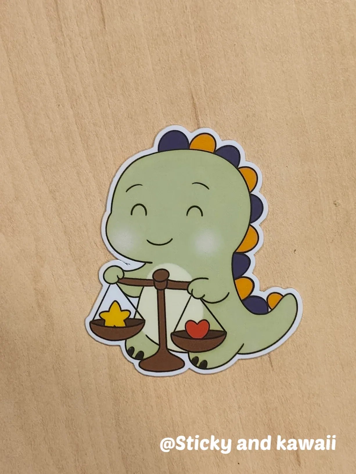 Danny et le signe de la balance - Sticky and kawaii